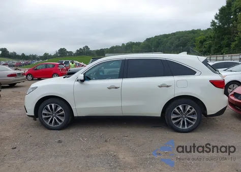 2016 Acura Mdx Technology Acurawatch Plus Packages/Technology Package из США, поврежденный, VIN 5FRYD4H42GB038572